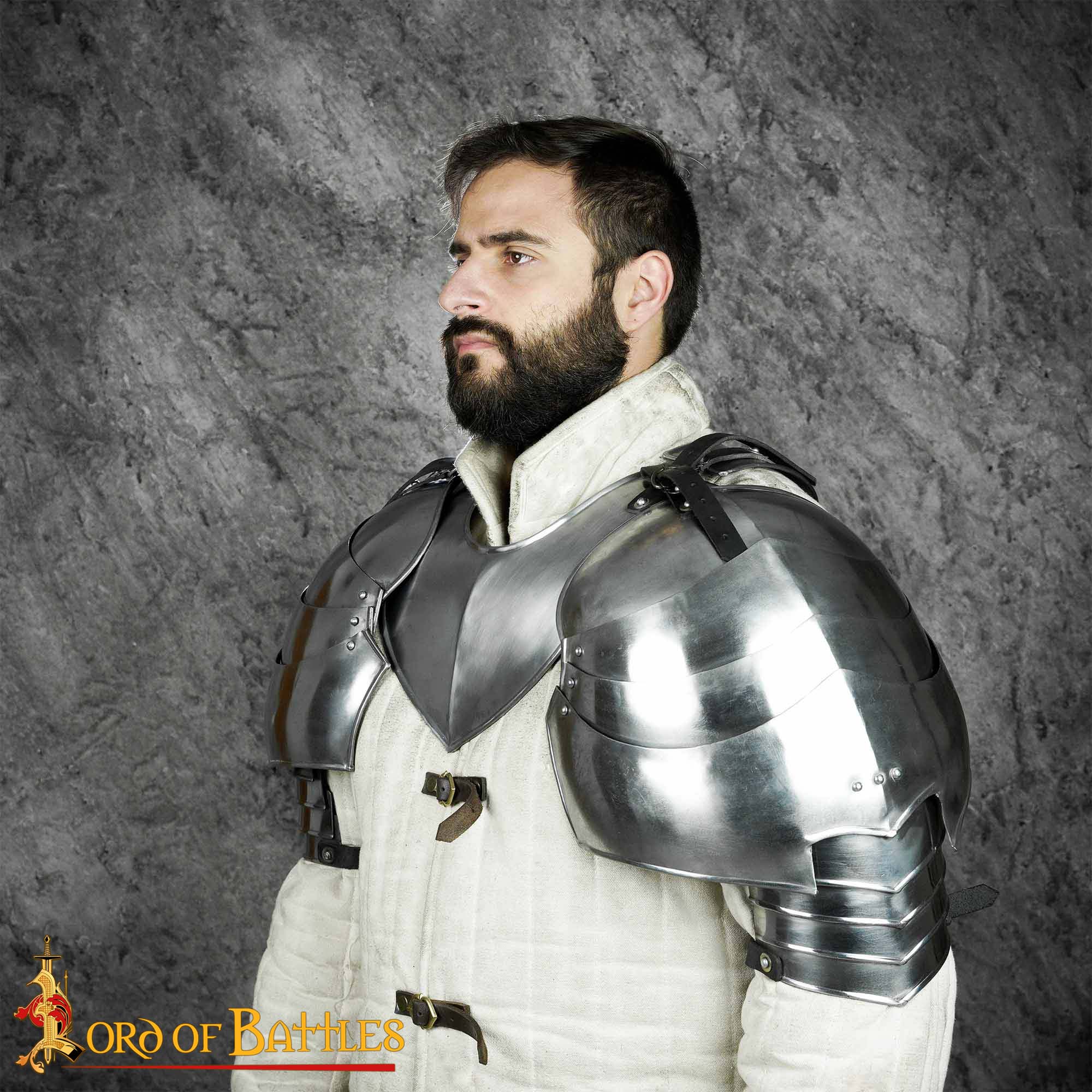 Imagen única de: Caballeros Medievales Grandes Vengadores Pauldrons Calibre 20