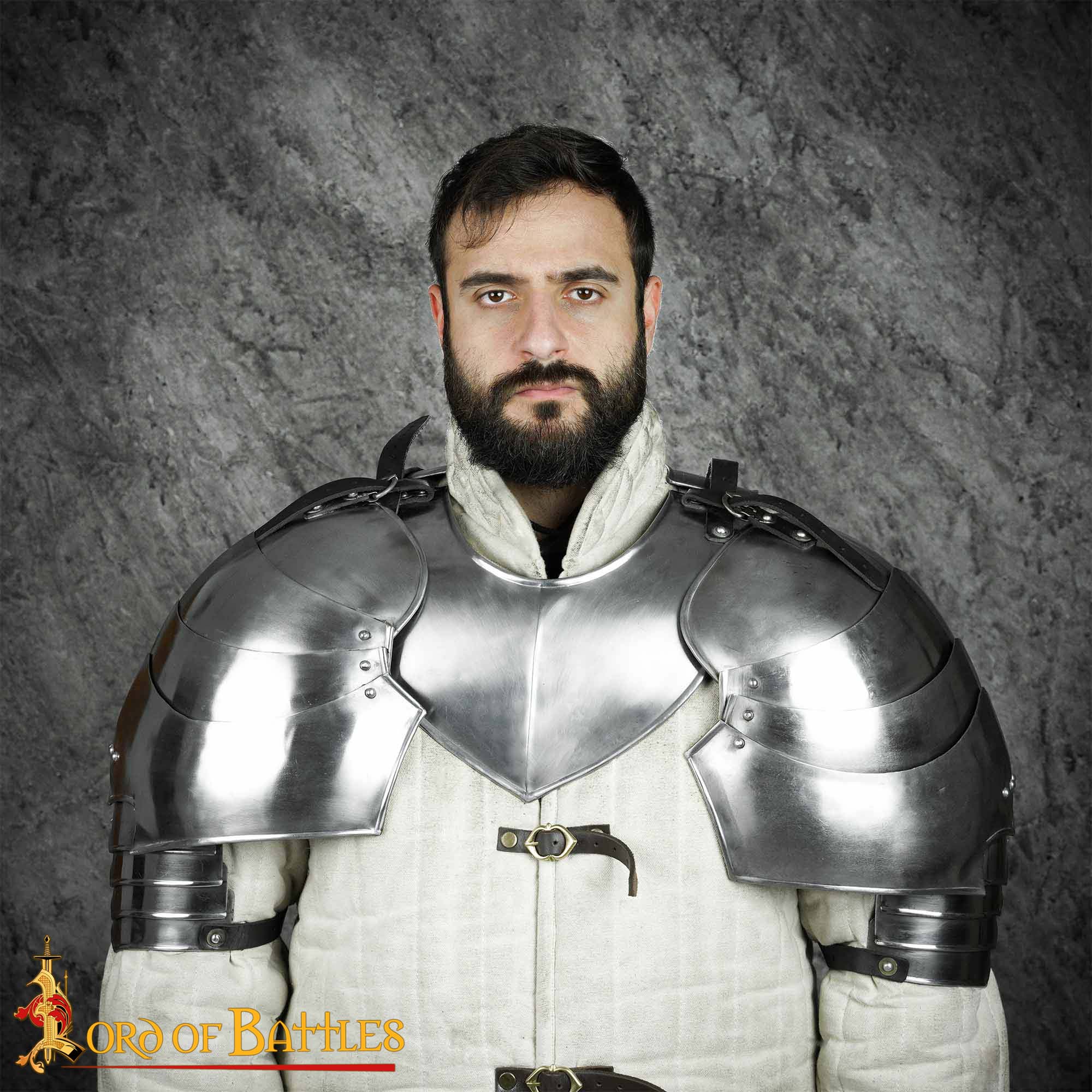 Imagen única de: Caballeros Medievales Grandes Vengadores Pauldrons Calibre 20