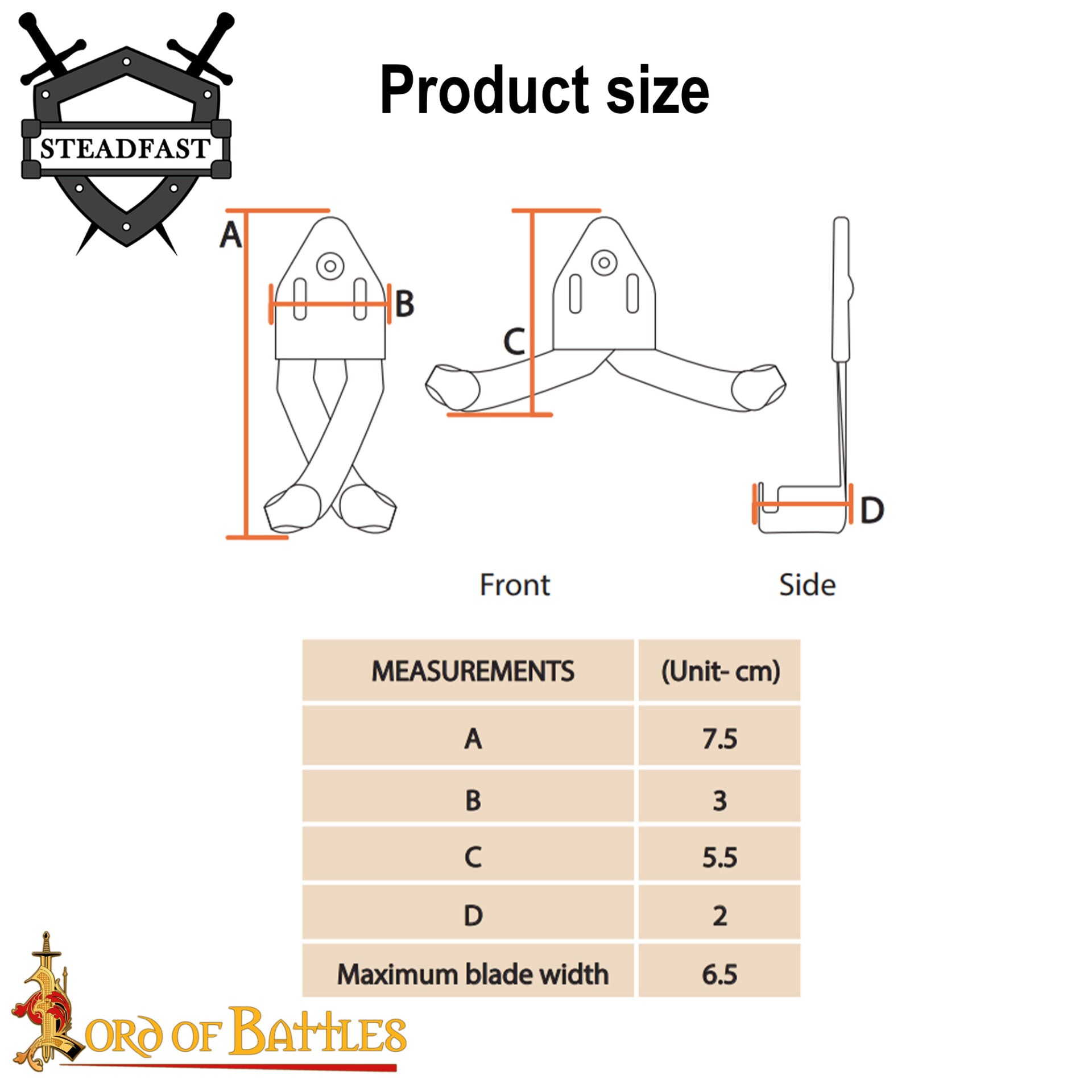 Colgador de Espadas - Colgador de Pared para Espadas Medievales, Vikingas y de Colección - Imagen 3