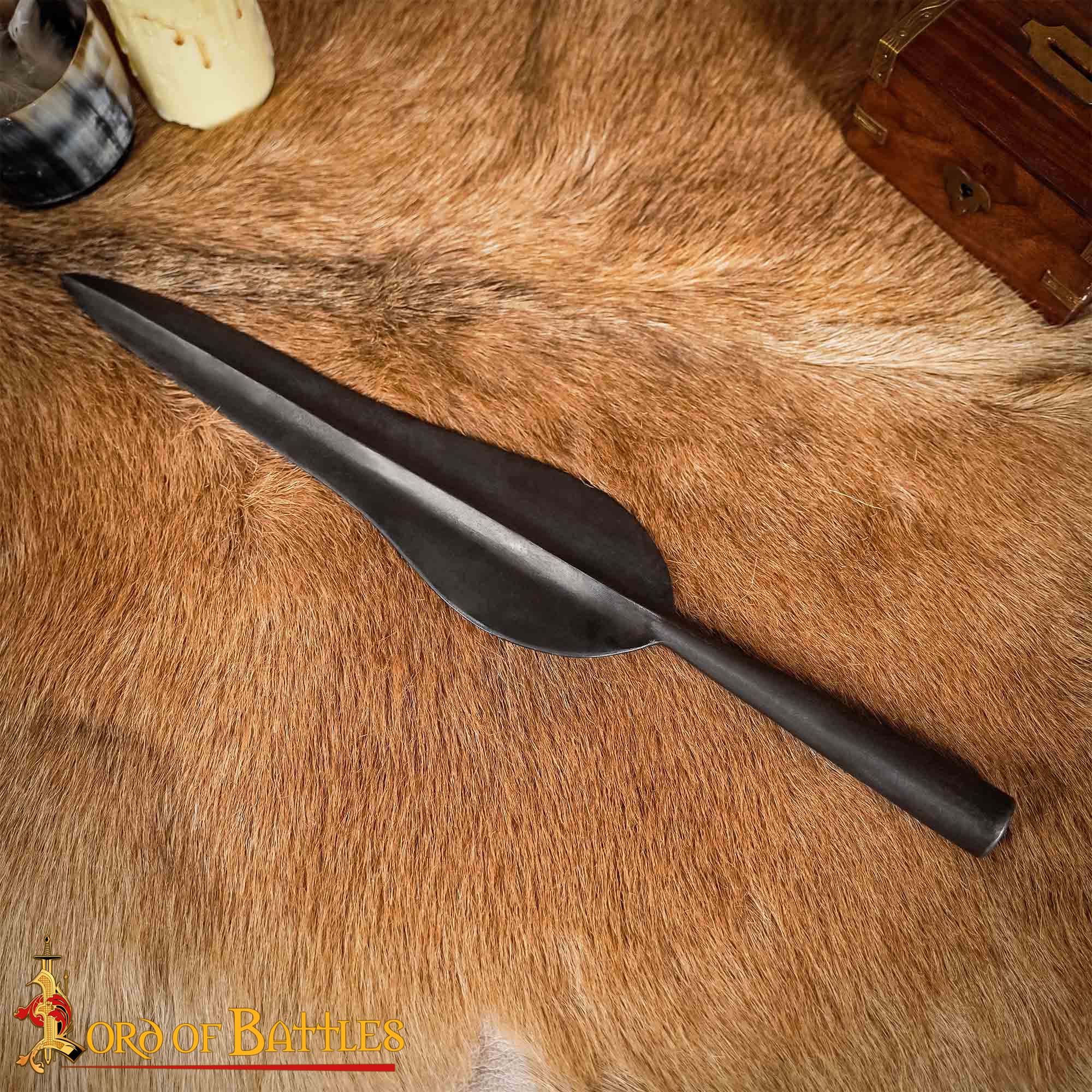 Imagen única de: Punta de Lanza Forjada a Mano