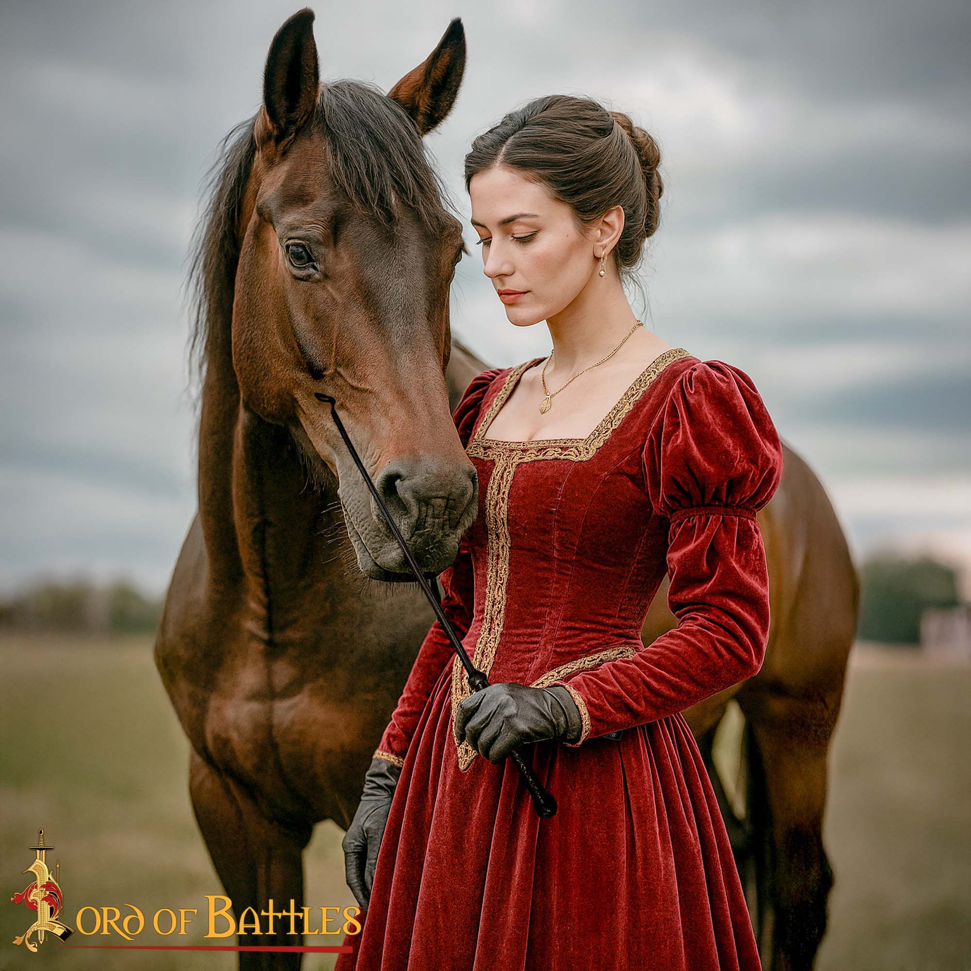 Látigo Medieval de Cuero Hecho a Mano para Caballos - Accesorio de Equitación y Disfraces de Cuero Auténtico - Imagen 2