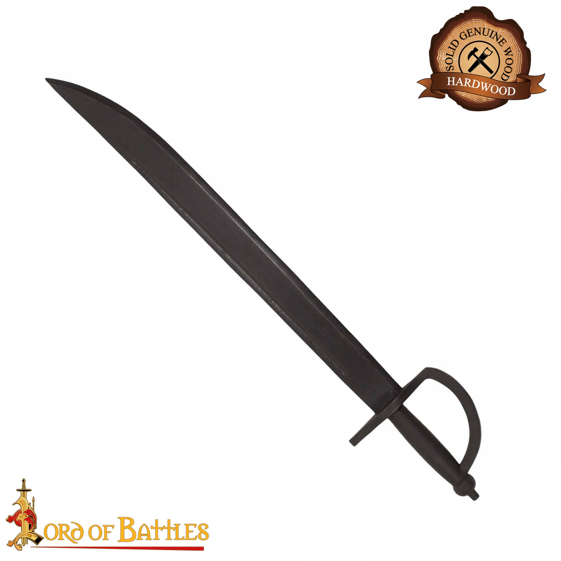 Imagen única de: Puntal de Madera Negro con Sable Pirata