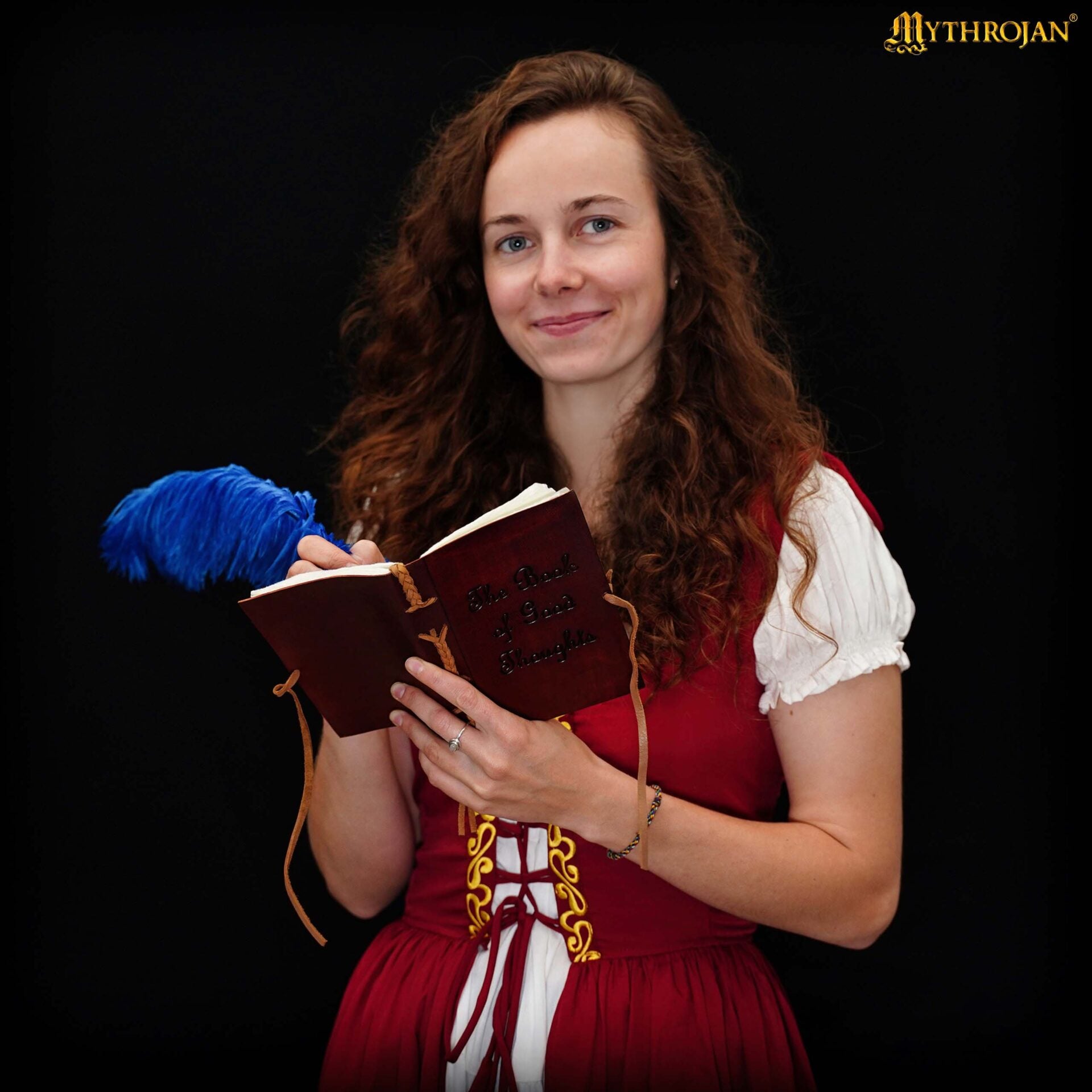 Diario Medieval de Cuero el Libro de los Buenos Pensamientos | Diario Vintage Hecho a Mano para Escribir, Dibujar y Escribir Un Diario - Imagen 11