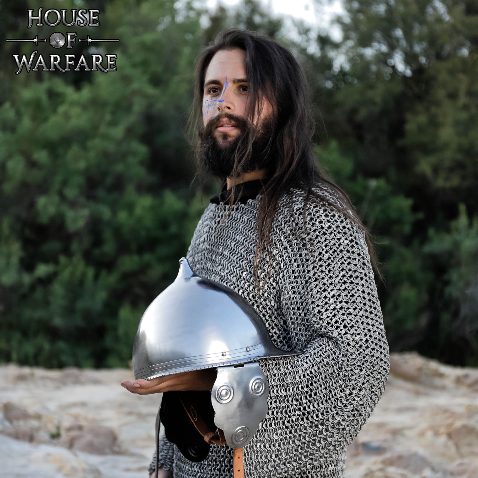 Imagen única de: Roman Montefortino Casco de Acero Calibre 18