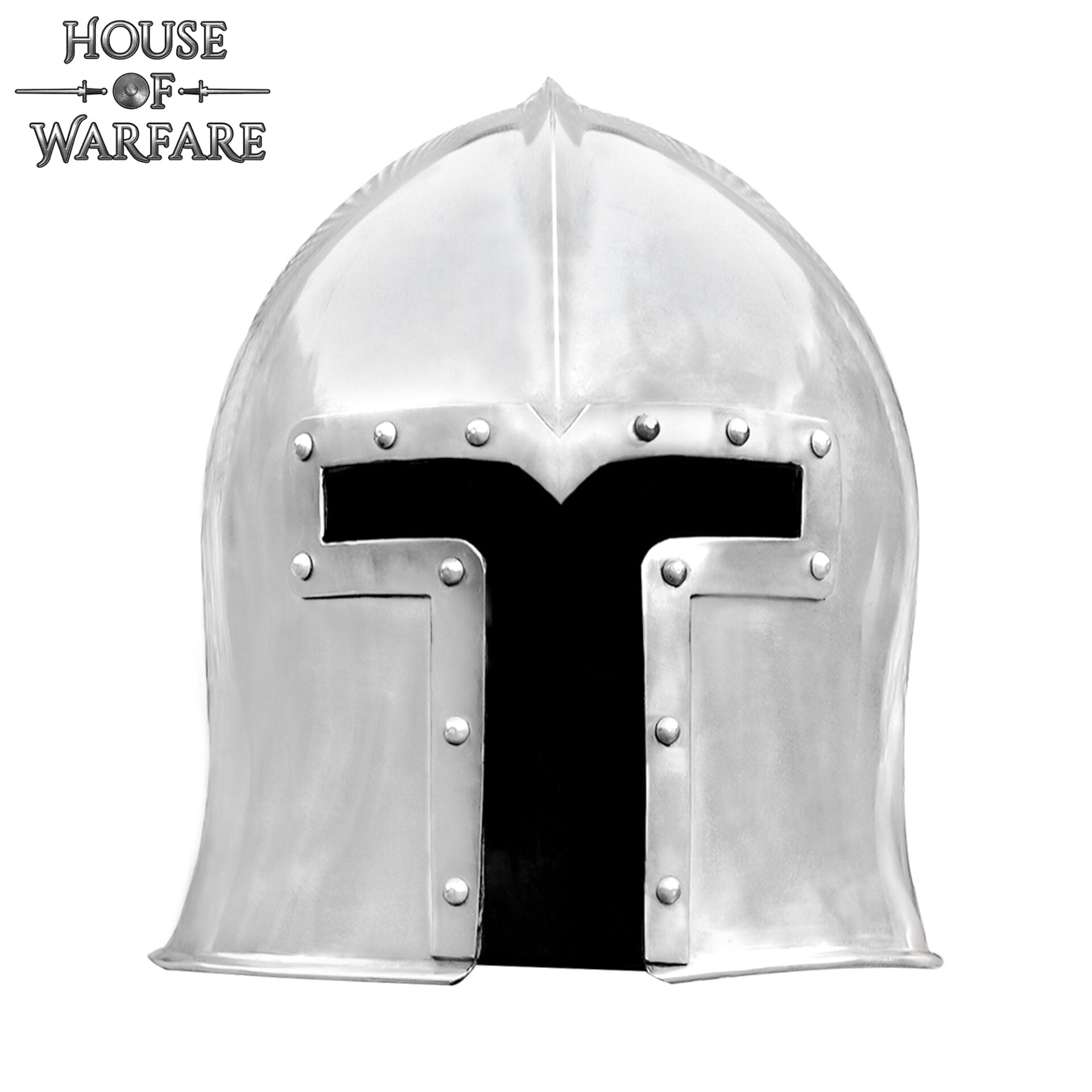 Imagen única de: Casco de Barbudo Italiano del Siglo Xv, Calibre 18