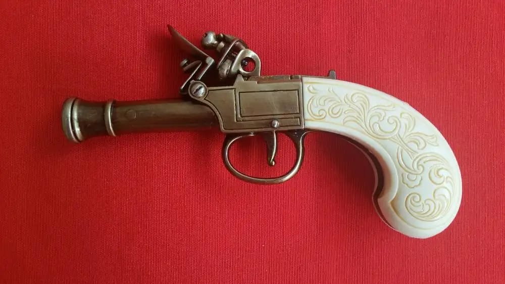 Imagen única de: Pistola De Chispa Inglesa Réplica No Funcional 237/L