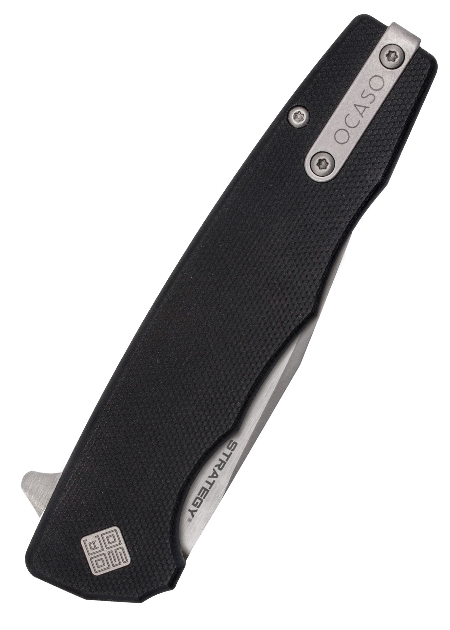 Imagen única de: Navaja De Bolsillo Strategy, Negra, G10, Ocaso Knives