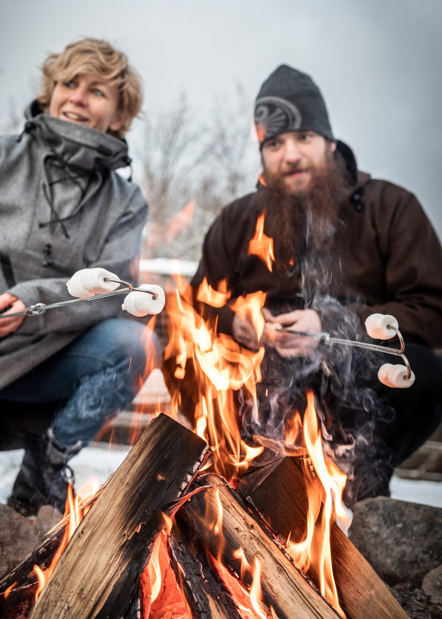 Imagen única de: Brocheta Para Fogata Petromax Ls2 (Horquilla Curva) 2 Piezas