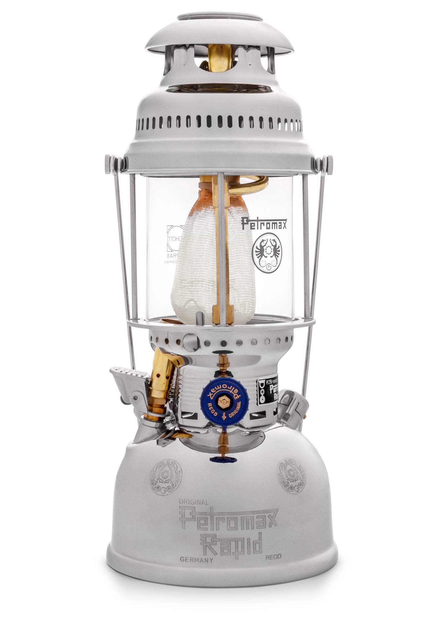 Imagen única de: Lámpara De Petróleo Petromax Hk500/829, Cromada