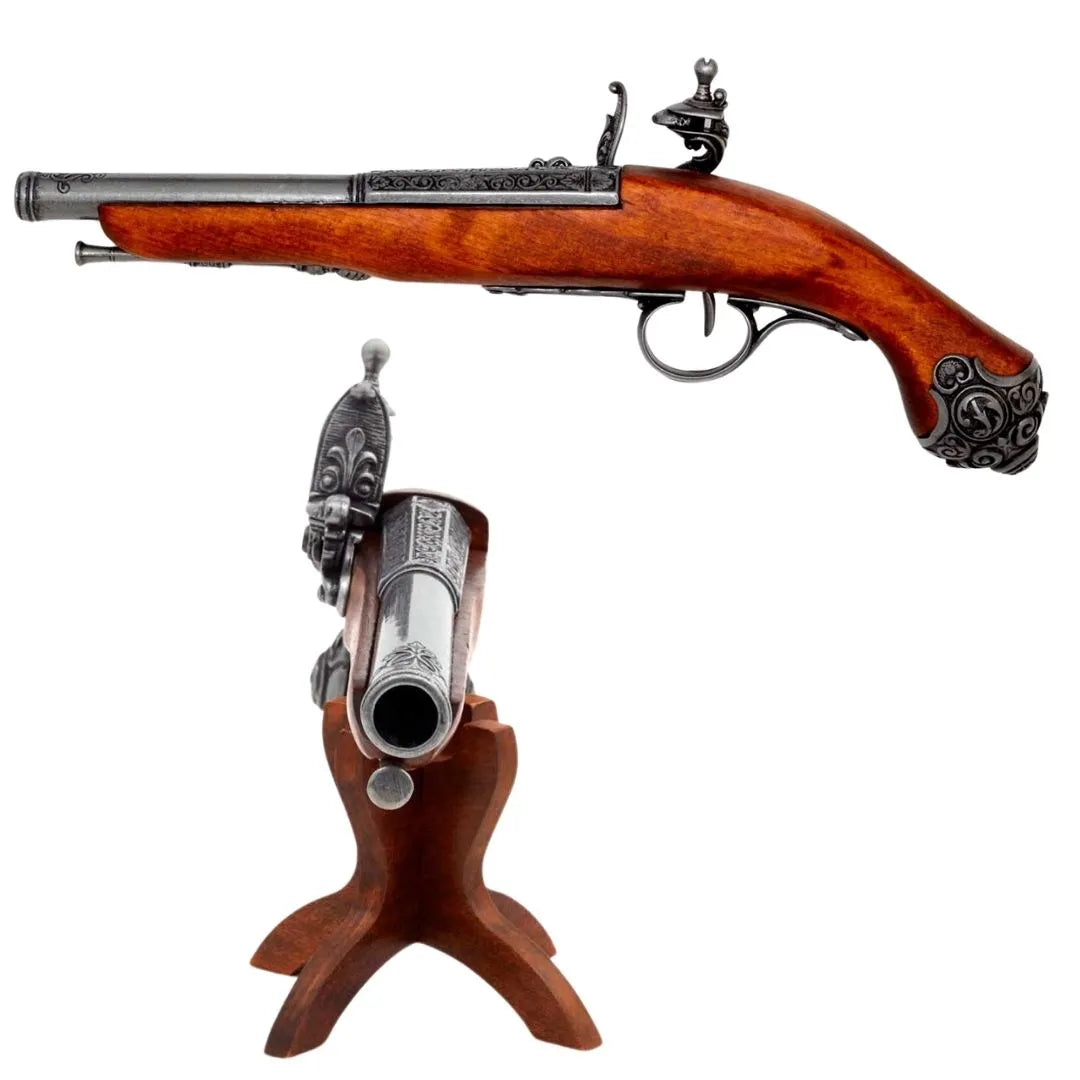 Imagen única de: Pistola De Chispa, Siglo XVIII Réplica No Funcional 1077