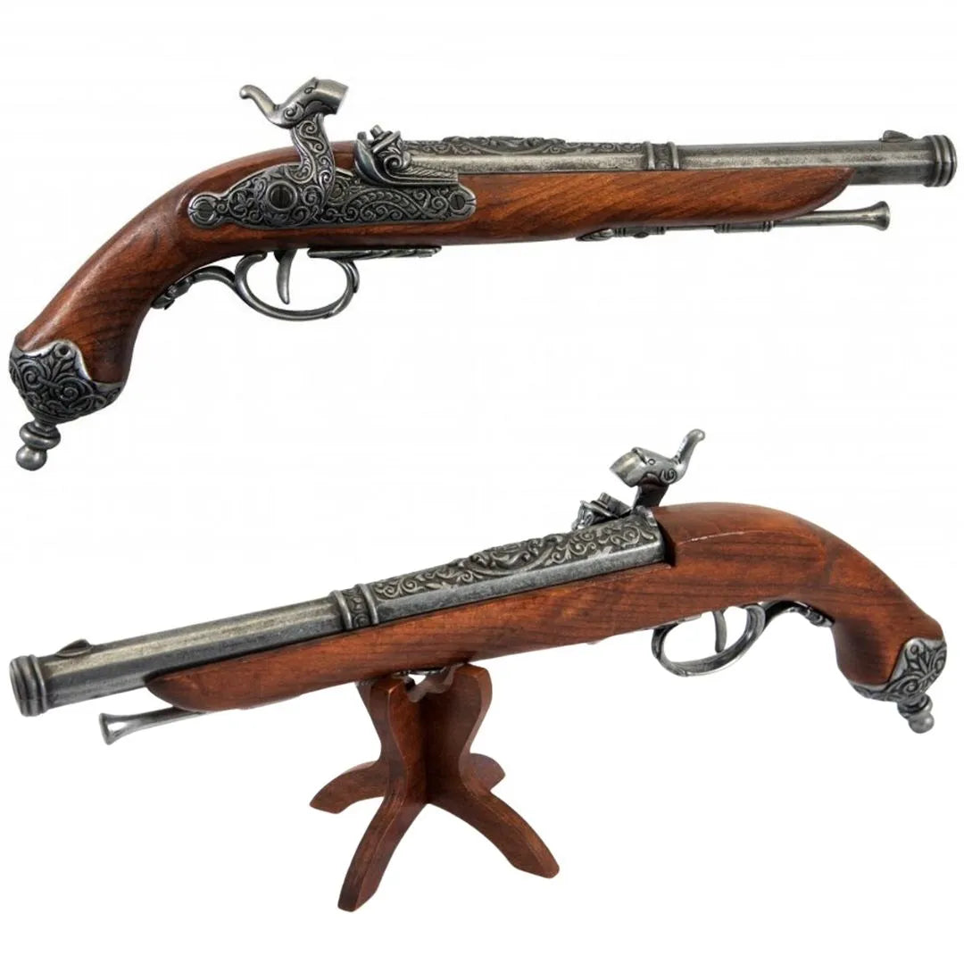 Imagen única de: Pistola De Percusión, Brescia (Italia) 1825 Réplica No Funcional 1013G