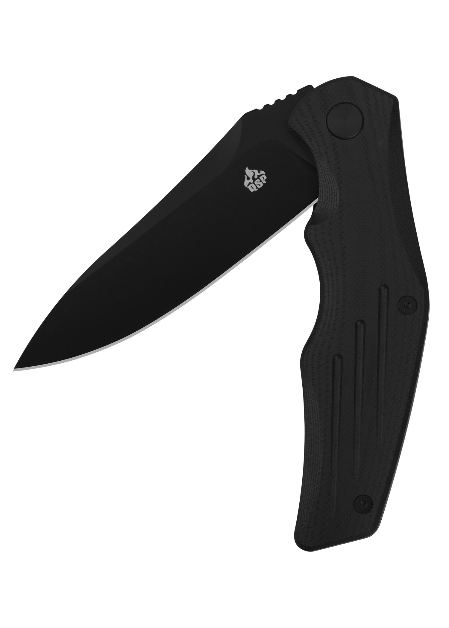 Imagen única de: Navaja Pangolin, Hoja Negra, Mango G10 Negro