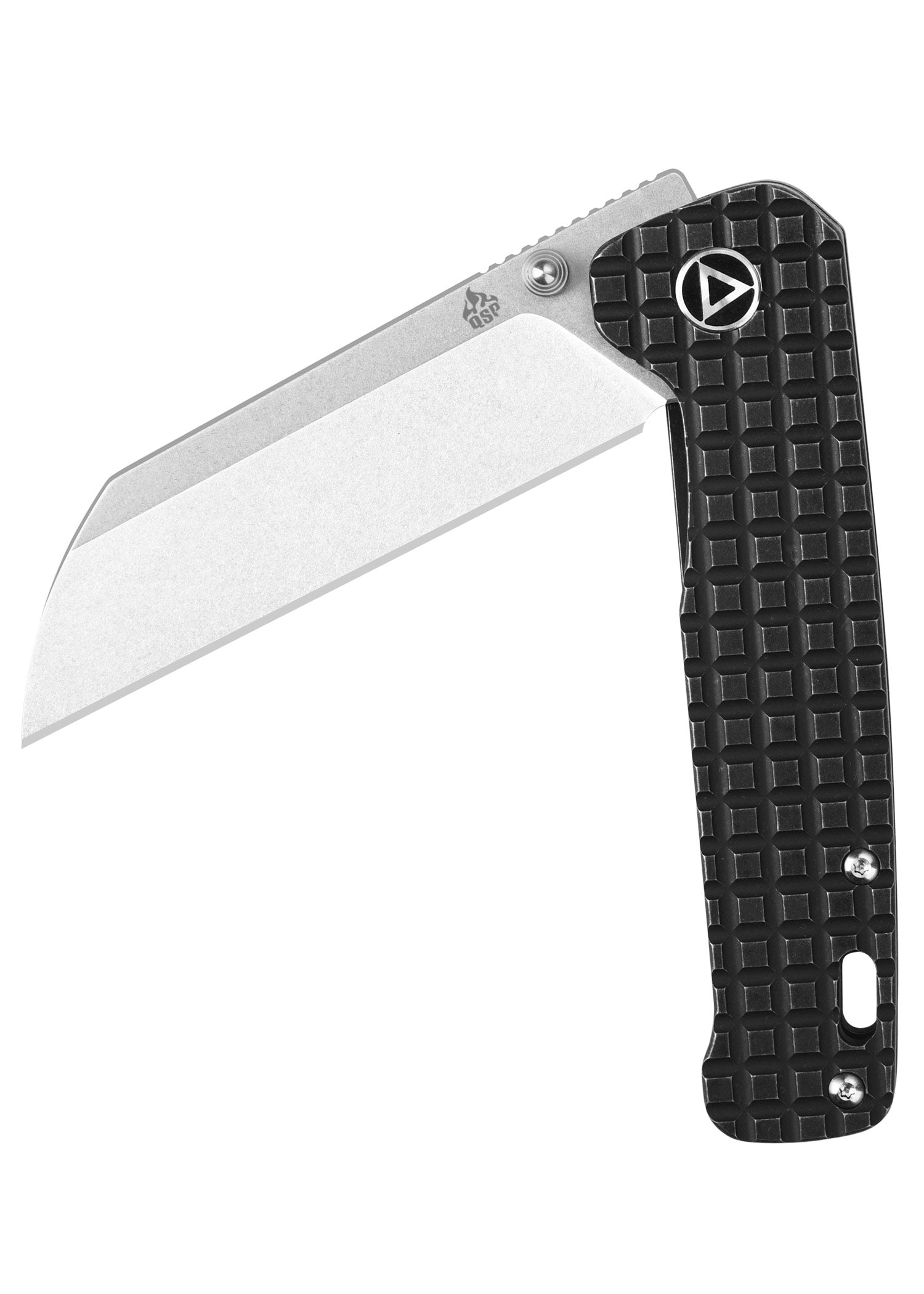 Imagen única de: Navaja De Bolsillo Penguin, Hoja Lavada A La Piedra 154Cm, Mango De Titanio Negro