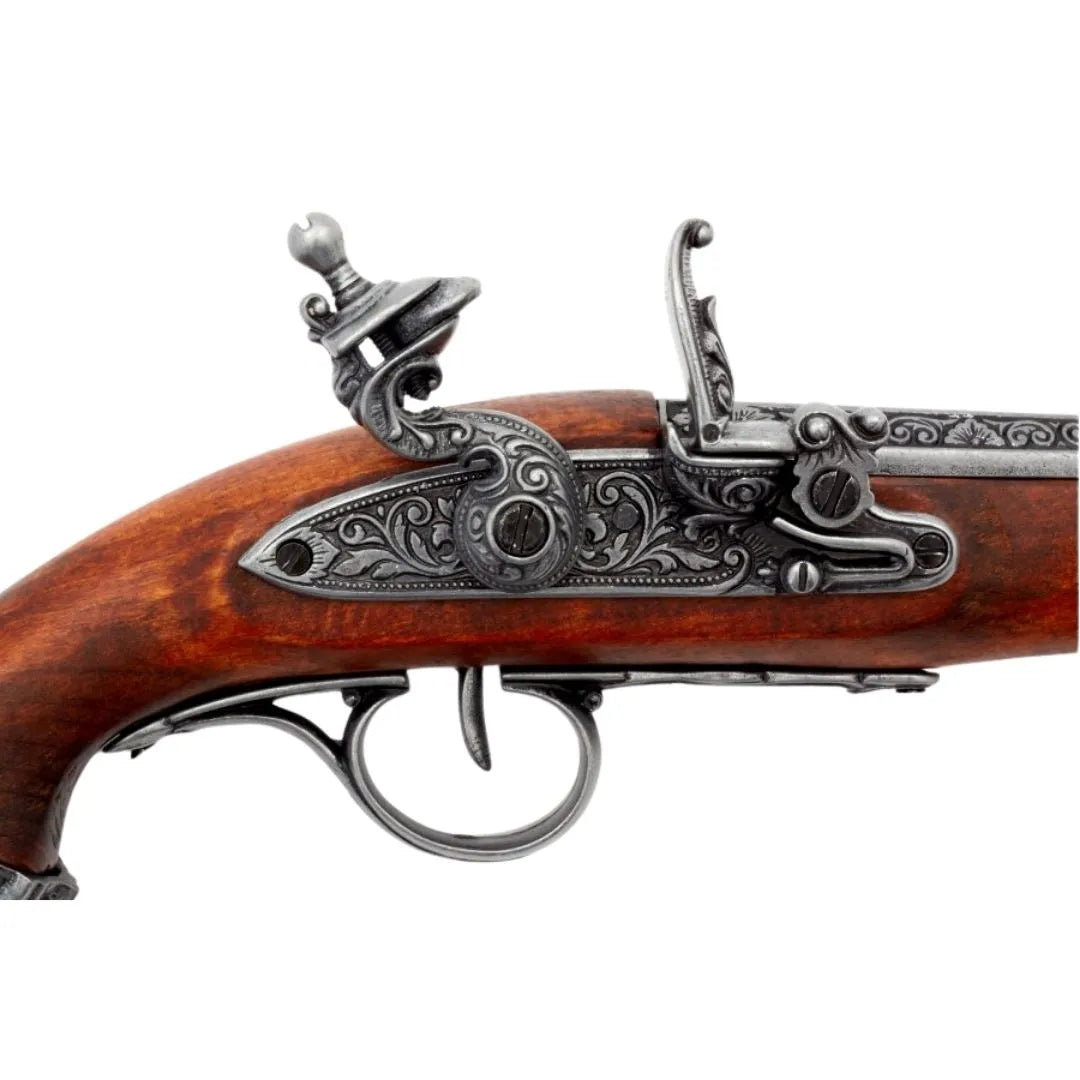 Imagen única de: Réplica De Una Pistola Pirata De Chispa Del S. XVIII. No Funcional 1103