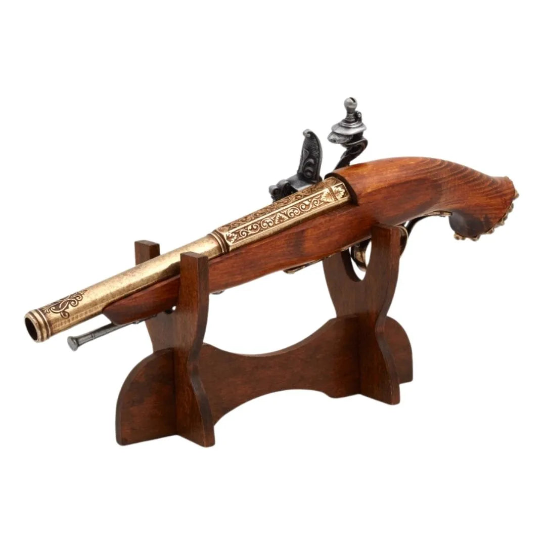 Imagen única de: Réplica De Una Pistola Pirata De Chispa Del S. XVIII. No Funcional 1103