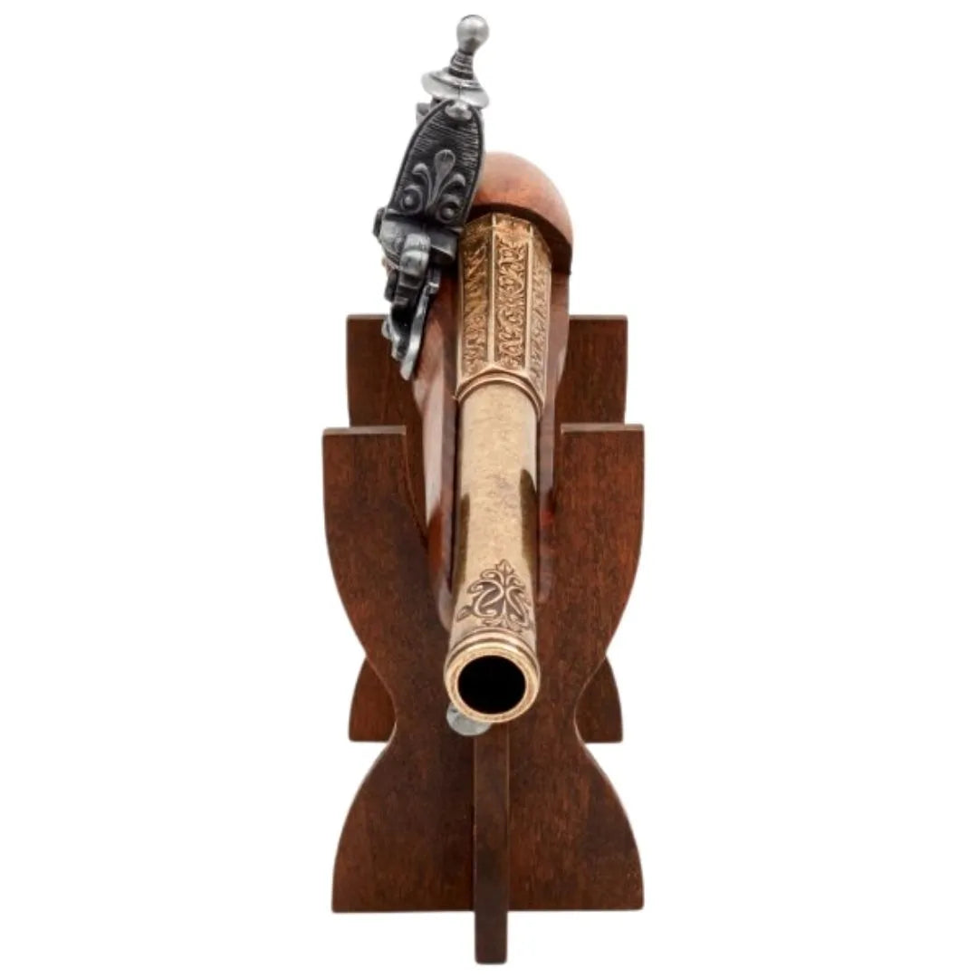 Imagen única de: Réplica De Una Pistola Pirata De Chispa Del S. XVIII. No Funcional 1103
