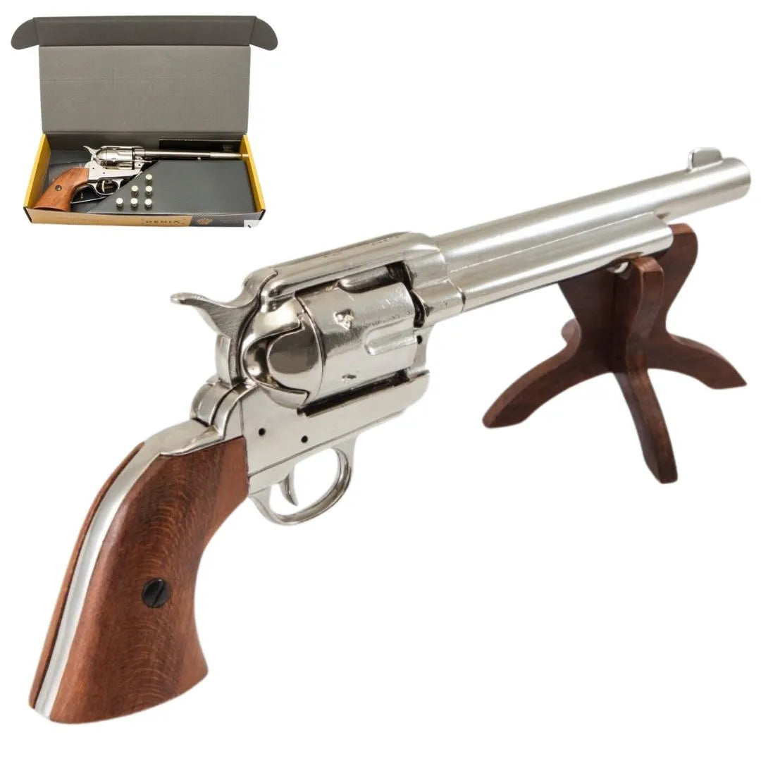 Imagen única de: Revólver Cal. 45 De Caballería, Con 6 Balas, Réplica No Funcional, 1-1191NQ