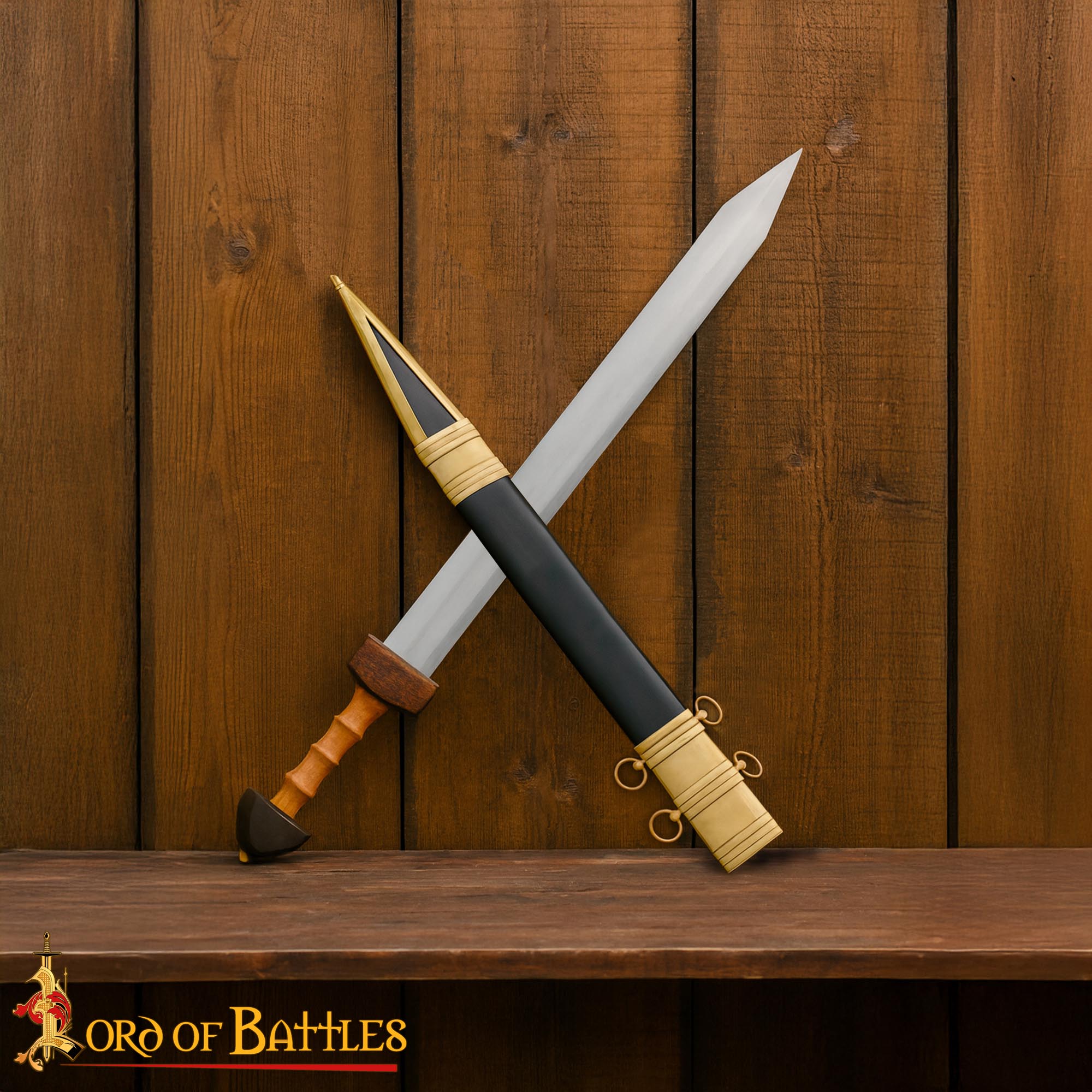 Gladius Legionario de Maguncia - Réplica de Espada Romana de Colección - Imagen 1