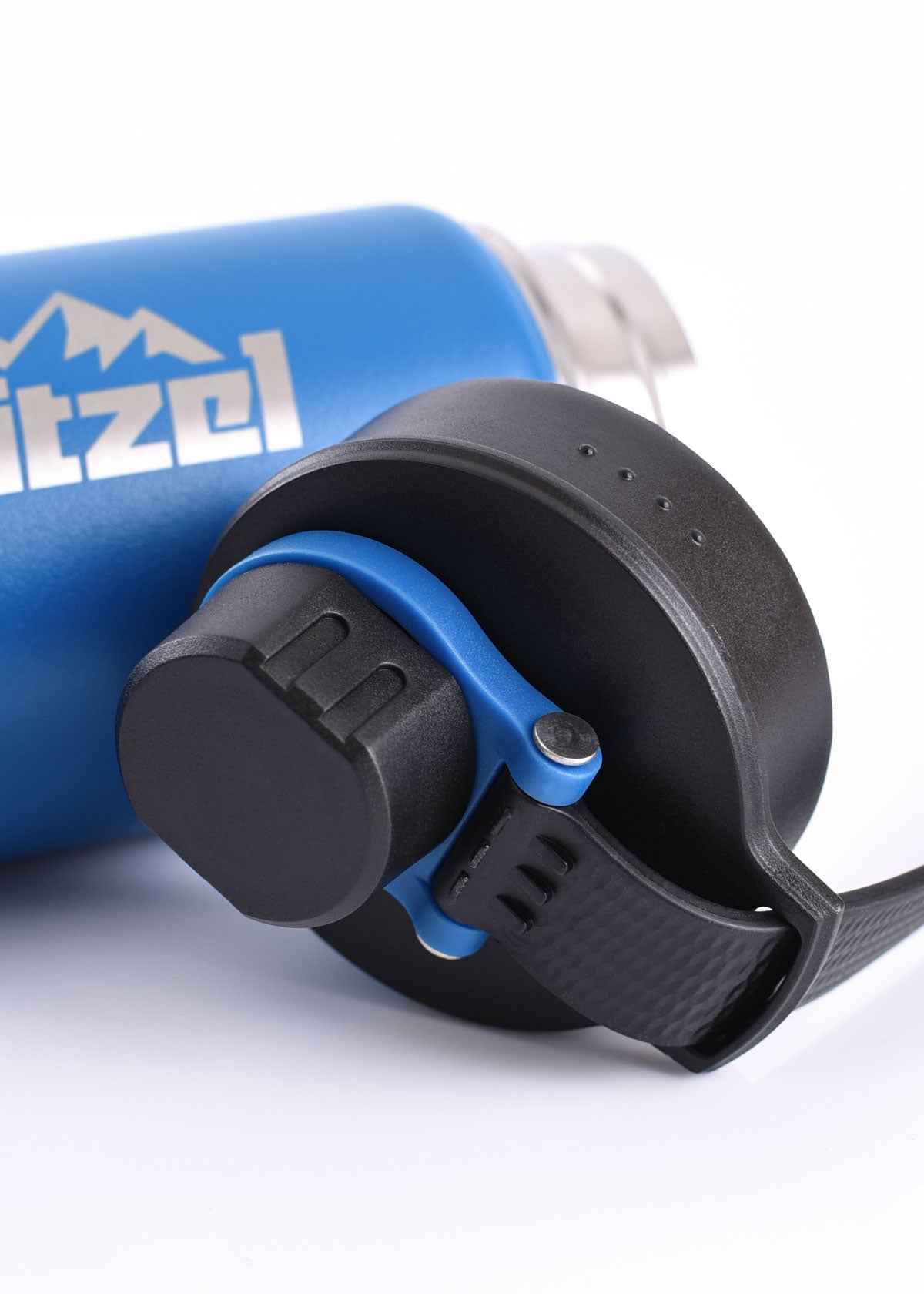 Imagen única de: Schnitzel Ujo Botella De Acero Inoxidable, Aislante, 530 Ml, Azul