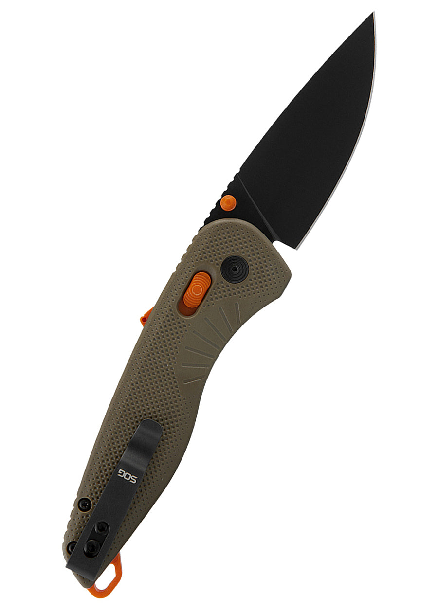 Imagen única de: Navaja De Bolsillo Aegis At - Tan & Blaze, Sog