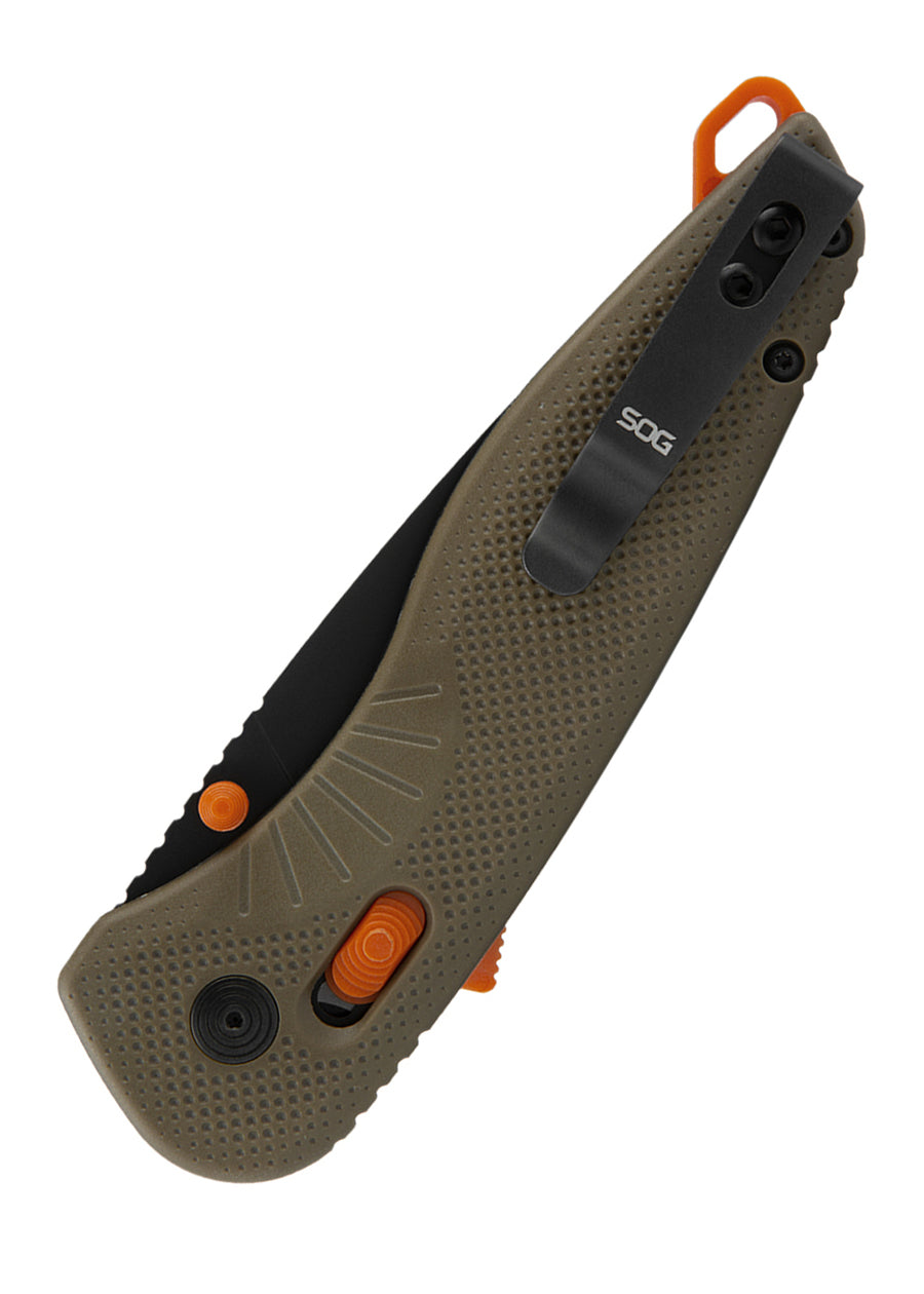 Imagen única de: Navaja De Bolsillo Aegis At - Tan & Blaze, Sog