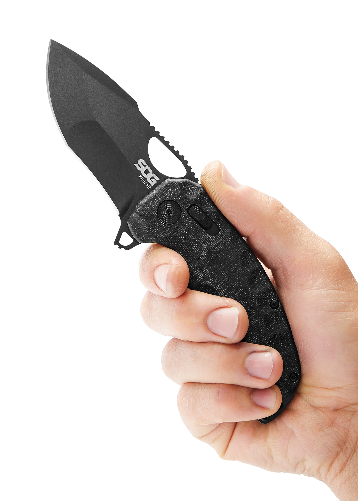Imagen única de: Navaja Kiku Xr Blackout, Sog