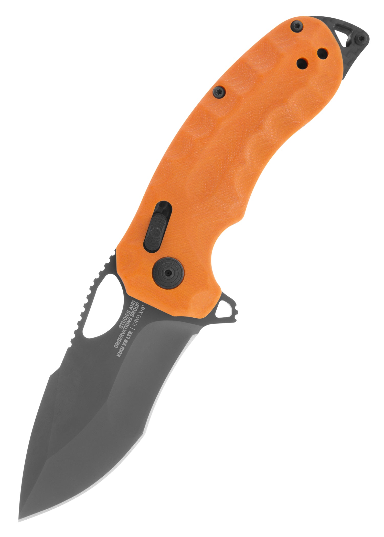 Imagen única de: Navaja Kiku Xr Lte - Naranja G10 + Carbono, Sog