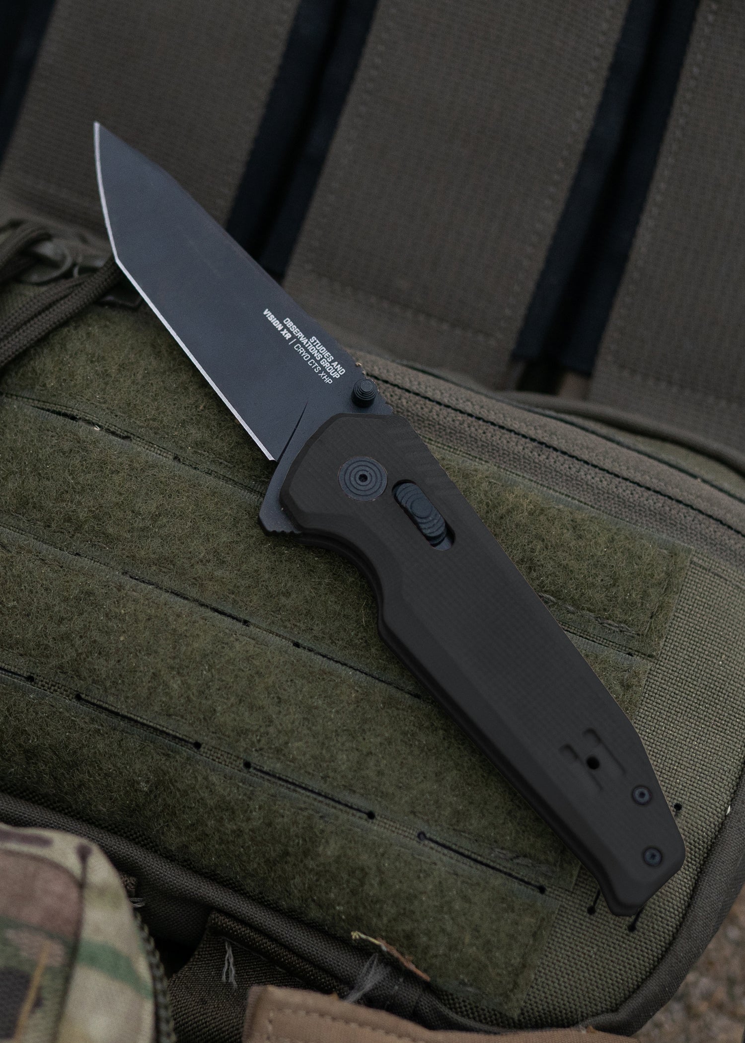 Imagen única de: Navaja Vision Xr - Negra, Sog