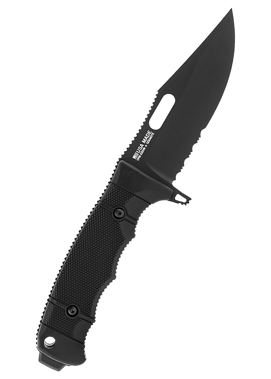 Imagen única de: Navaja De Bolsillo Seal Fx - Clip Point, Parcialmente Dentada, Sog