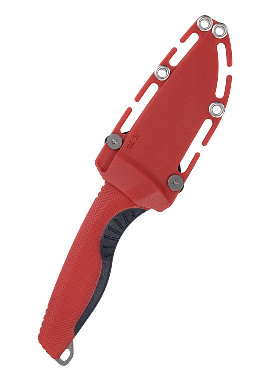 Imagen única de: Cuchillo Fijo Aegis Fx - Rescue Red & Indigo, Sog