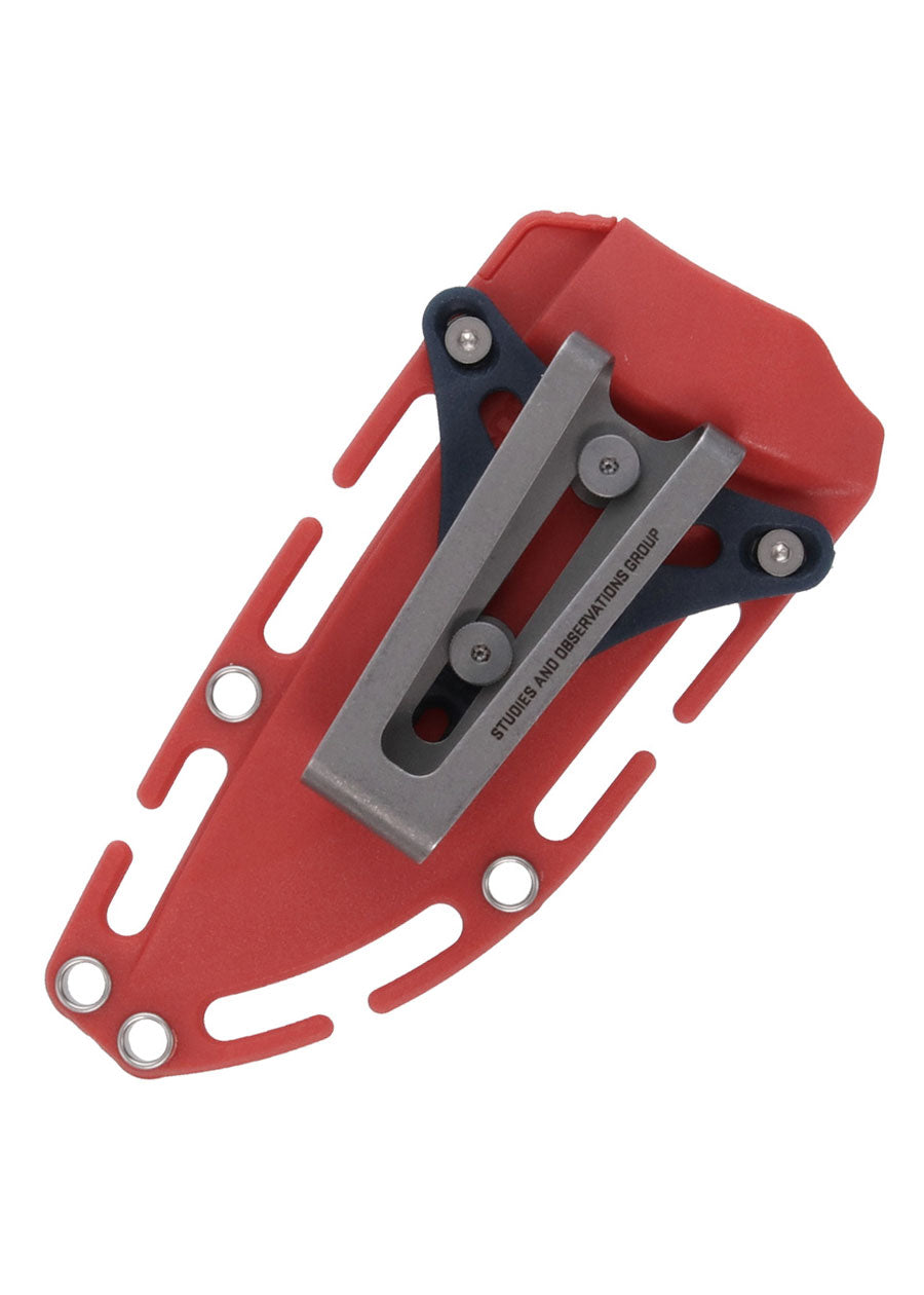 Imagen única de: Cuchillo Fijo Aegis Fx - Rescue Red & Indigo, Sog