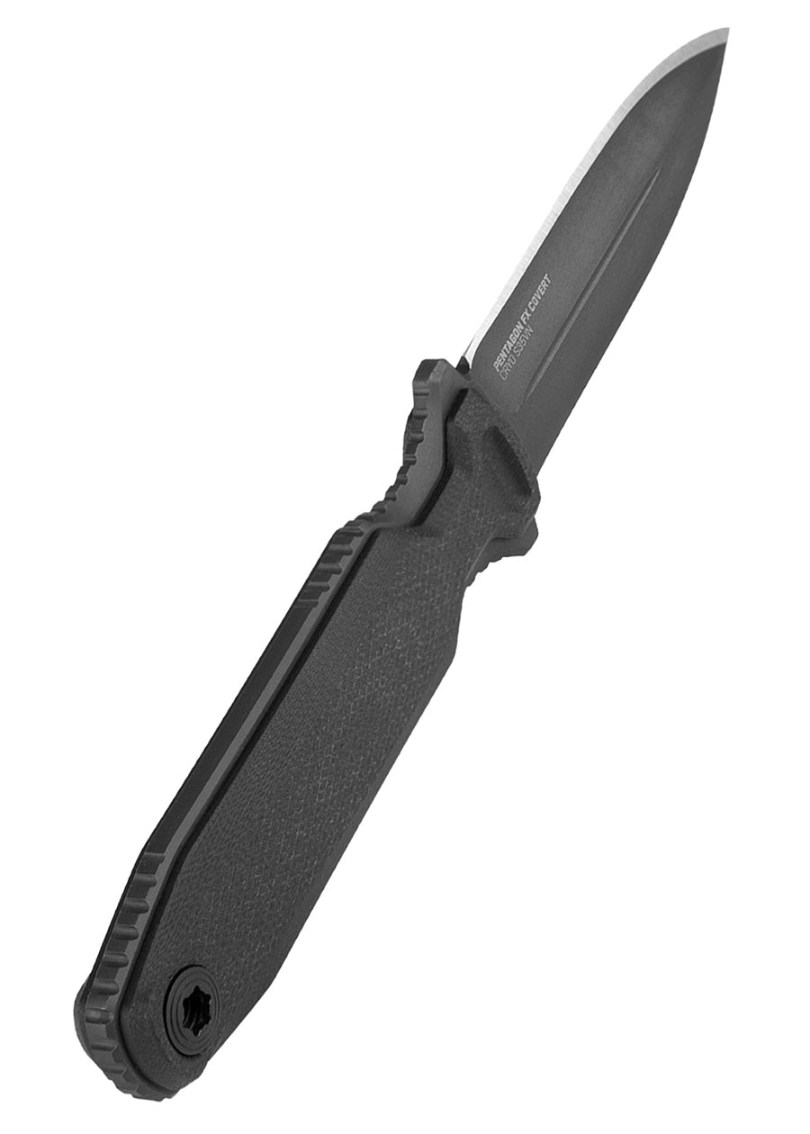 Imagen única de: Cuchillo Fijo Pentagon Fx Covert - Blackout, Sog