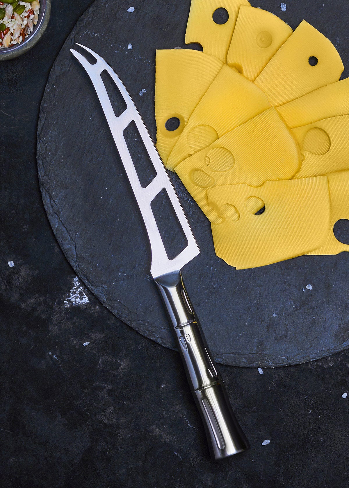 Imagen única de: Cuchillo Para Queso Samura Bamboo, 135 Mm