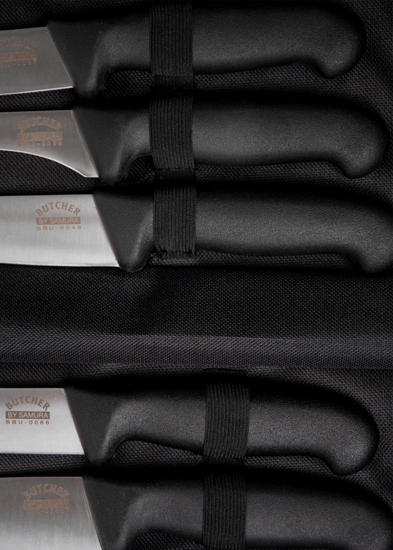 Imagen única de: Juego De Cuchillos Samura Butcher De 6 Piezas Con Bolsa.