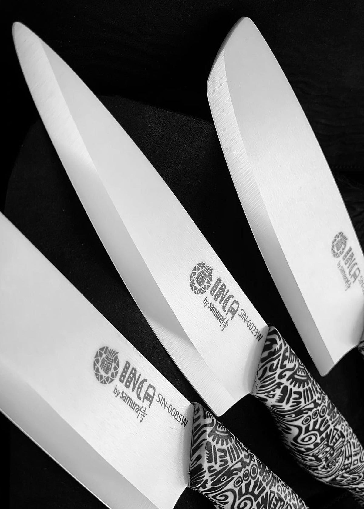 Imagen única de: Samura Inca, Juego De 3 Cuchillos De Cocina, Cuchillos De Cerámica.