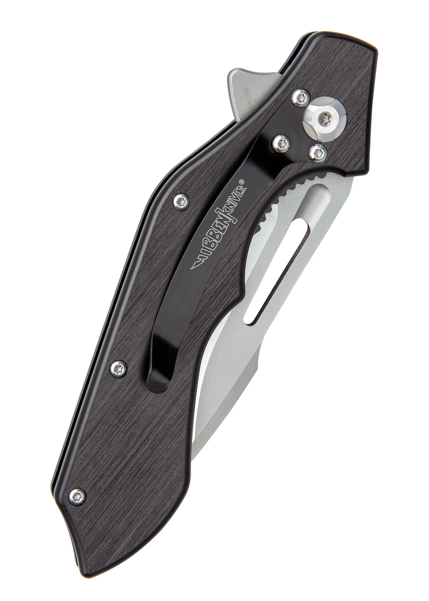 Imagen única de: Navaja De Bolsillo Navaja Gil Hibben Hurricane, Azul-negro