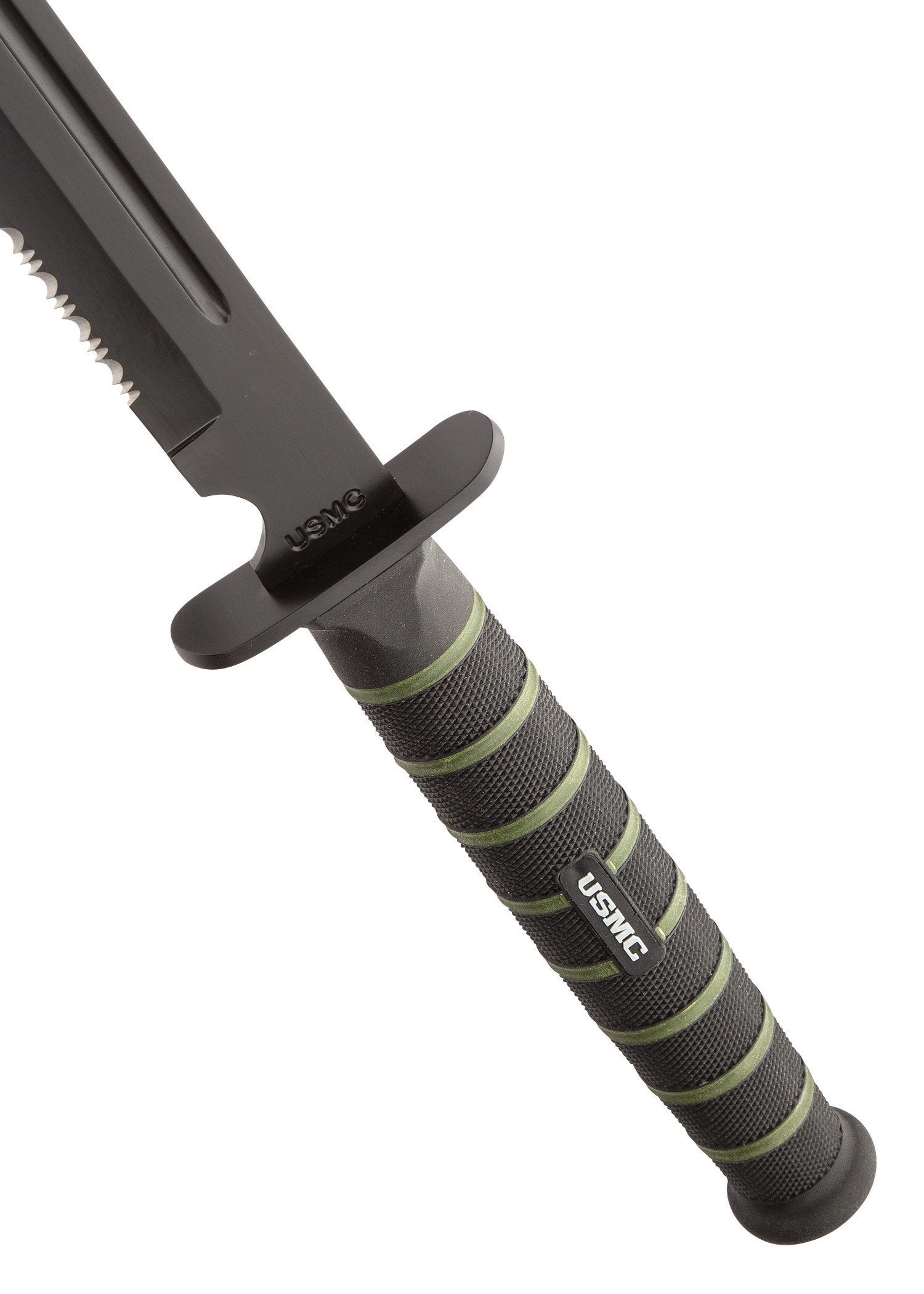 Imagen única de: Espada De Combate Usmc Blackout Con Funda De Nailon, Afilada