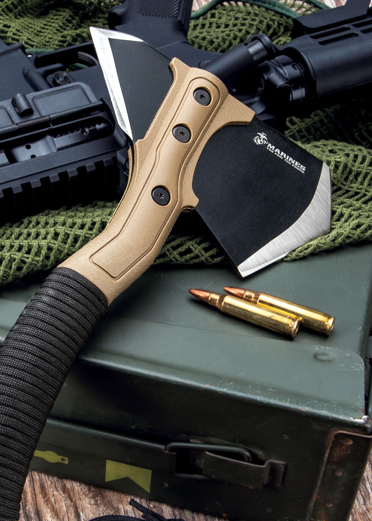 Imagen única de: Hacha De Campo Usmc Con Vaina