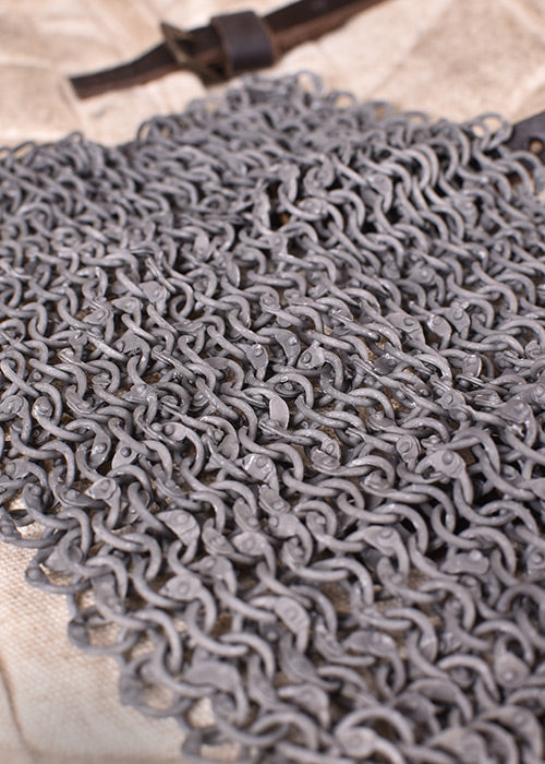 Imagen única de: Collar Obispo, Collar De Cadena Con Correas De Cuero Y Hebillas, Arr