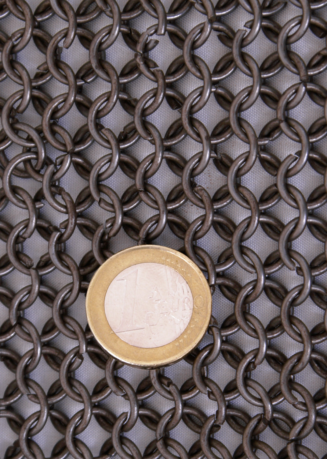 Imagen única de: Collar De Cadena De Acero Para Muelles, Diámetro Interno 8 Mm, Sin Tratar Con Cuero