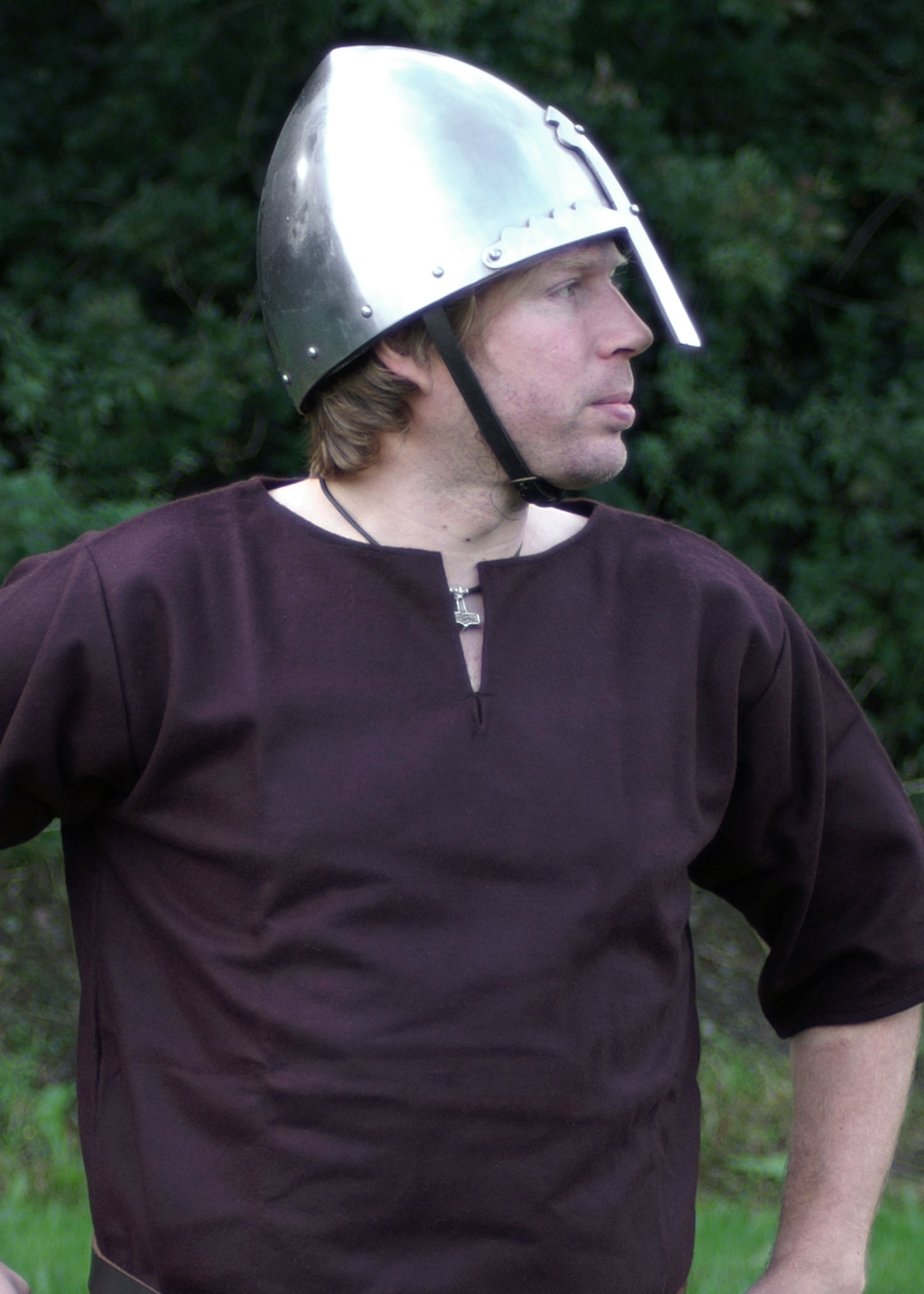 Imagen única de: Túnica Vikinga, Marrón Oscuro