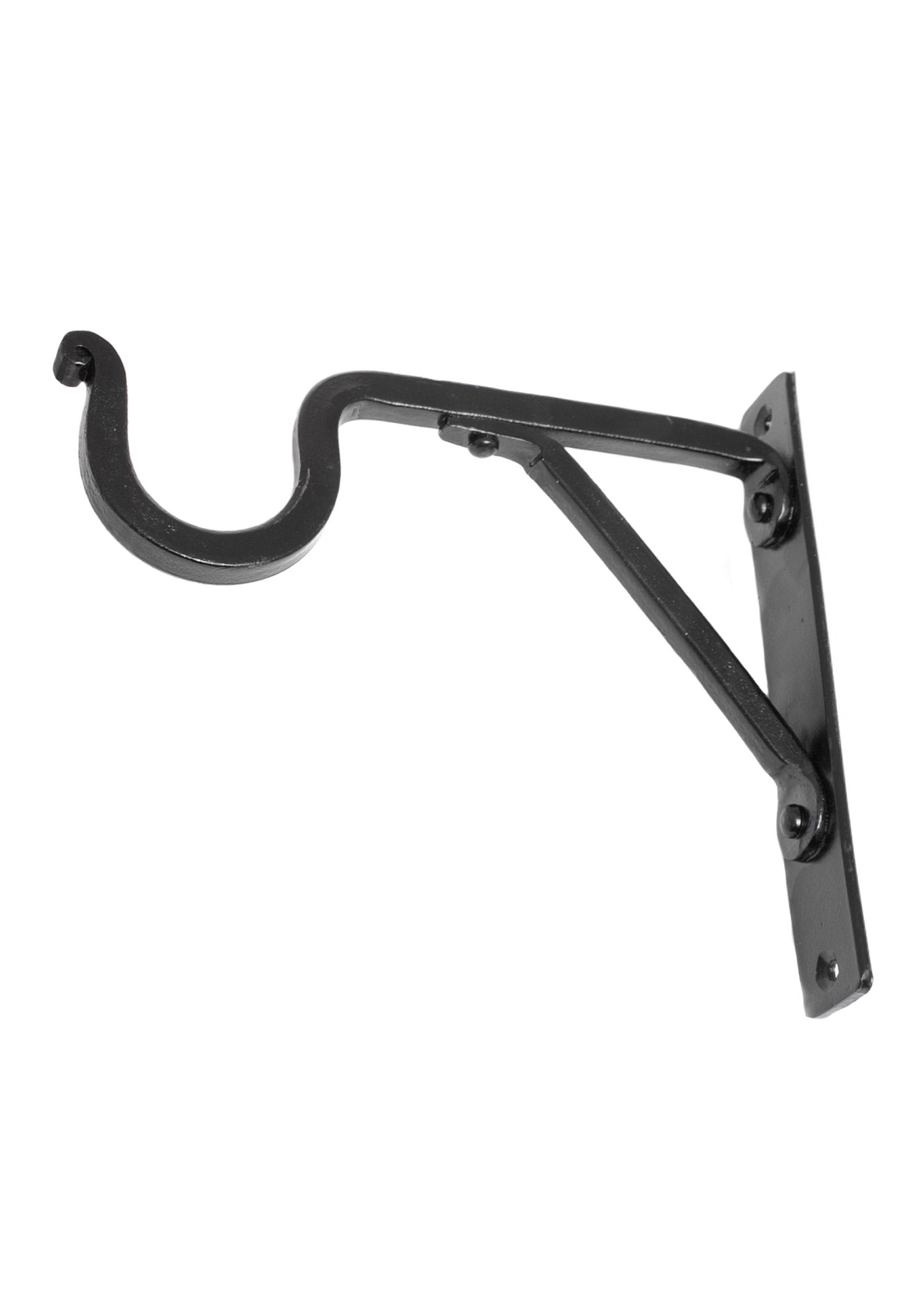 Imagen única de: Gancho De Pared Grande, Forjado A Mano.