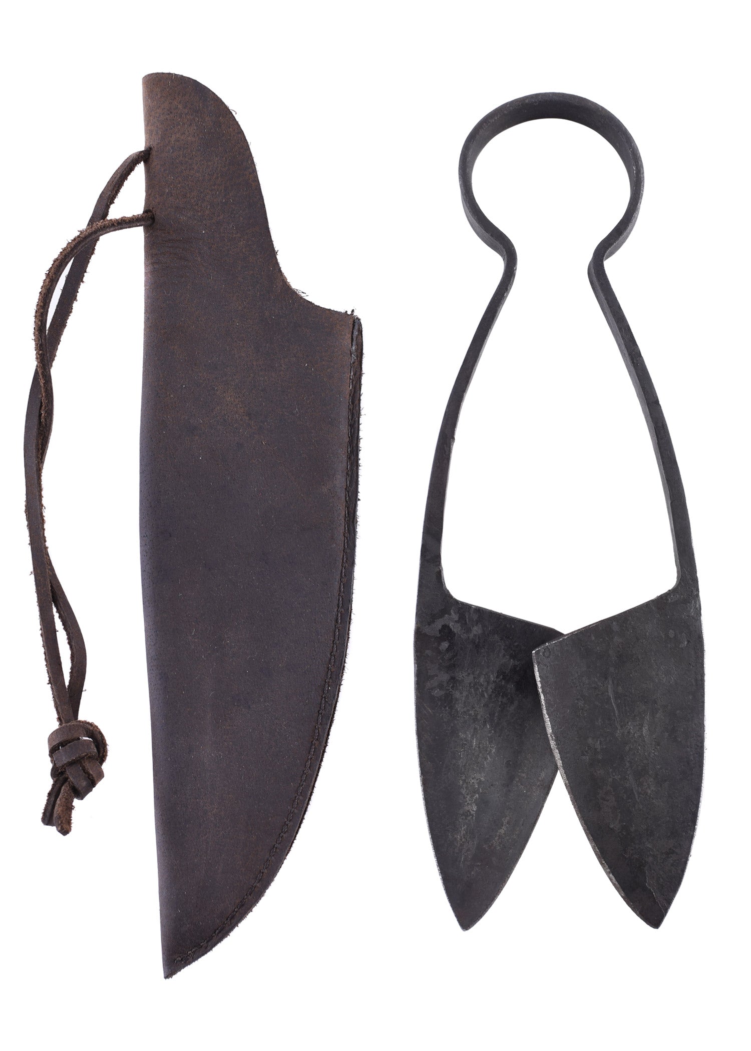 Imagen única de: Tijeras De Planchar Grandes Con Funda De Cuero.