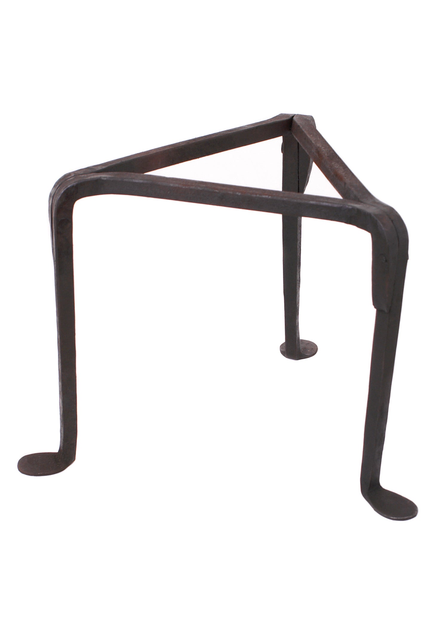 Imagen única de: Trípode Simple, Estante Para Sartenes, Forjado A Mano.