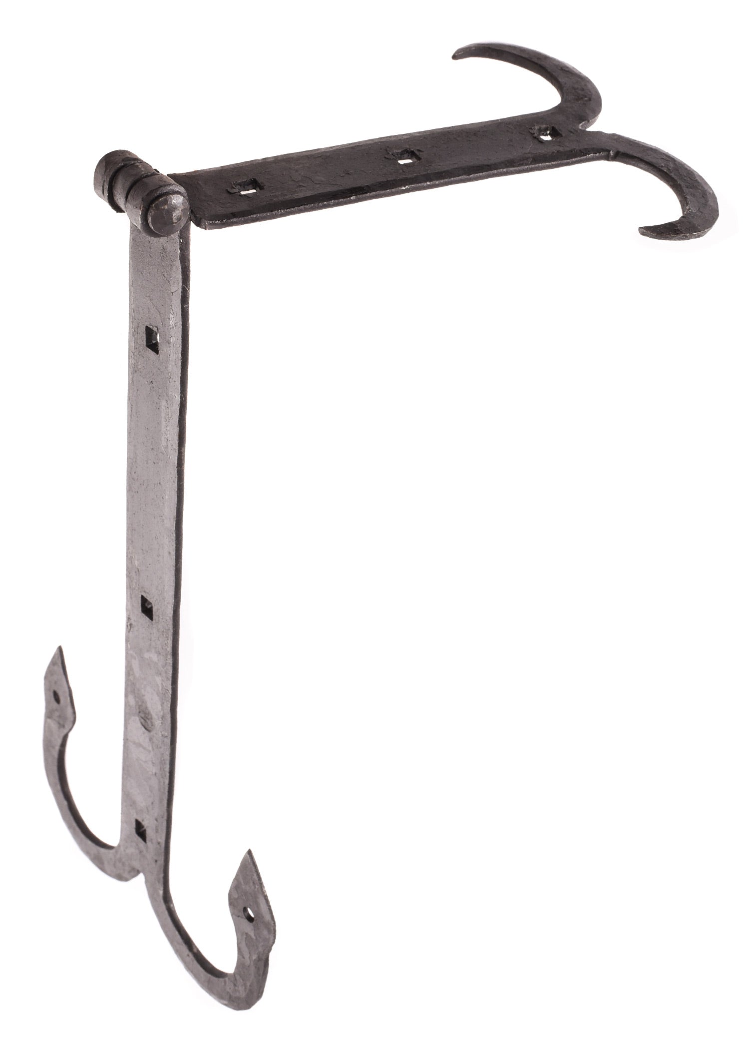 Imagen única de: Bisagra Medieval, Bisagra De Pecho De Acero, Forjada A Mano.