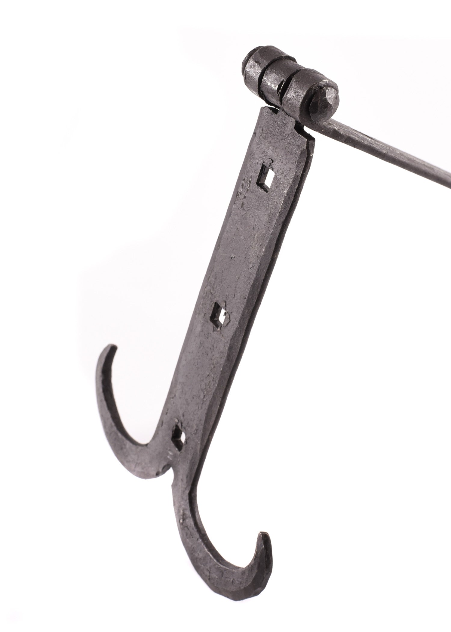 Imagen única de: Bisagra Medieval, Bisagra De Pecho De Acero, Forjada A Mano.