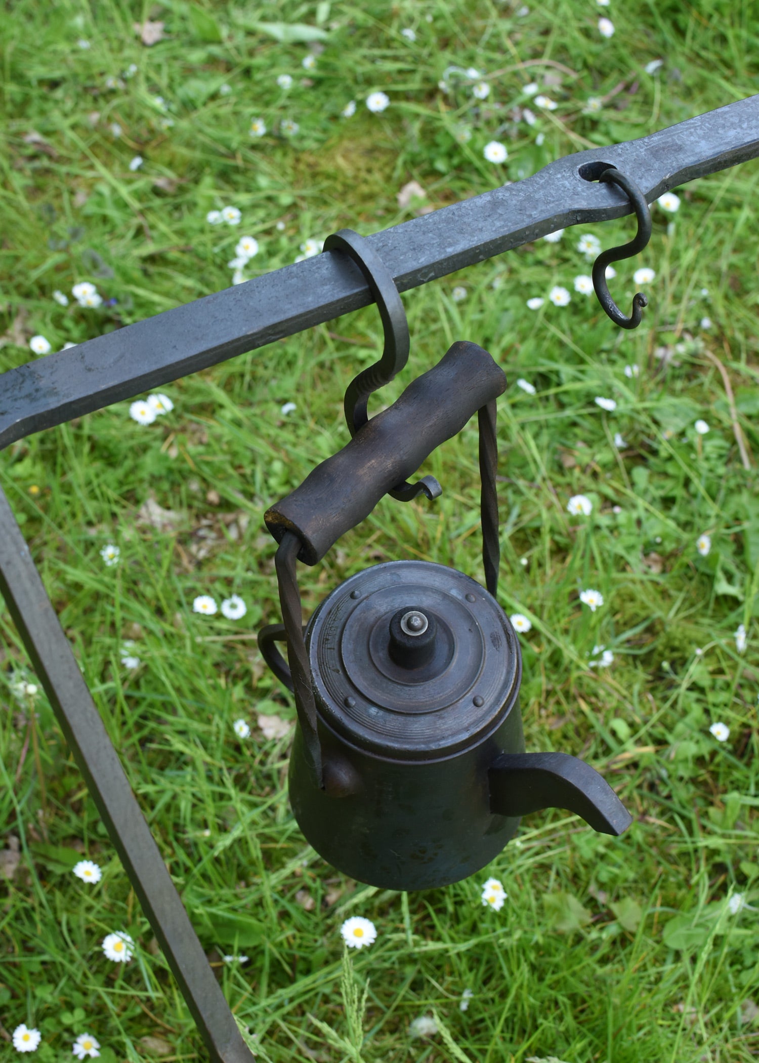 Imagen única de: Barra De Acero Rectangular Para Campamentos Medievales, 6 Agujeros, Aprox.