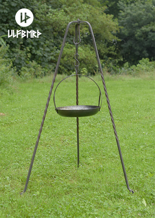 Imagen única de: Bandeja Colgante Medieval De Acero.