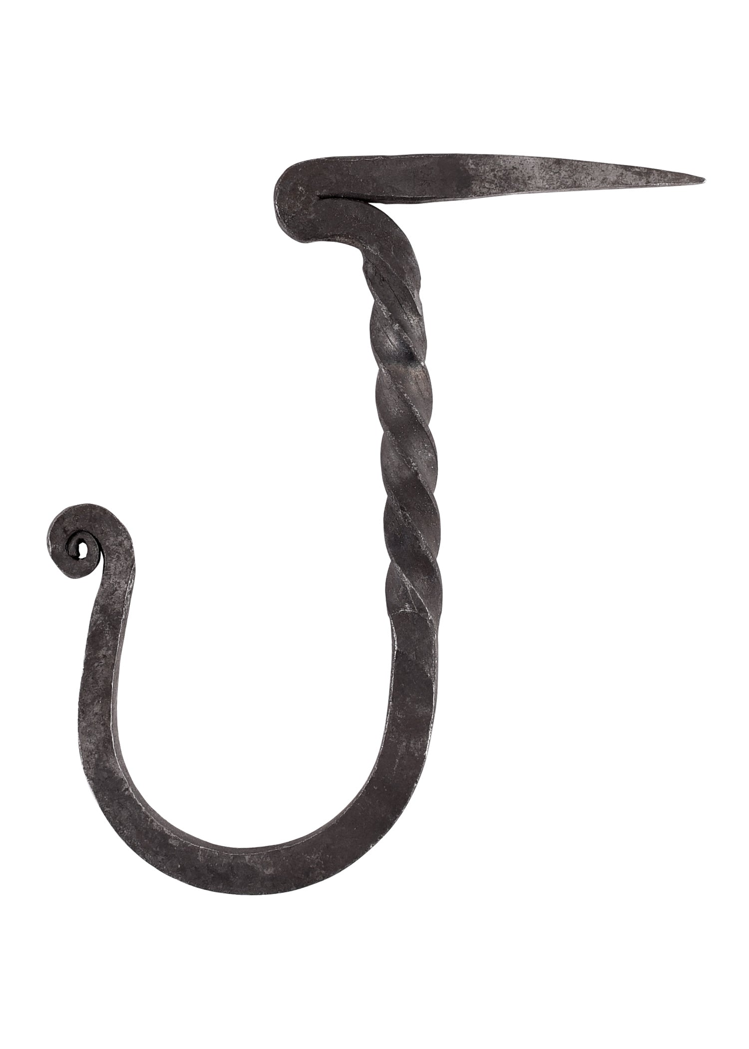 Imagen única de: Gancho De Pared, Forjado A Mano, Con Extremo De Clavo