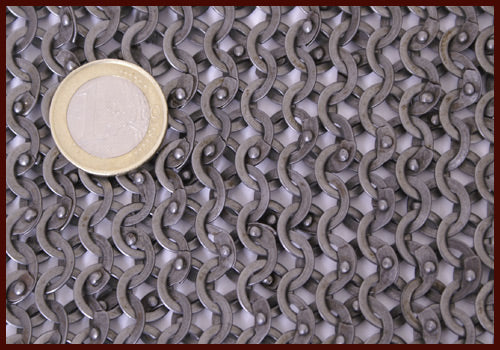 Imagen única de: Calentadores De Cadena Frm, Anillo Plano De 8 Mm Remachado Y Perforado